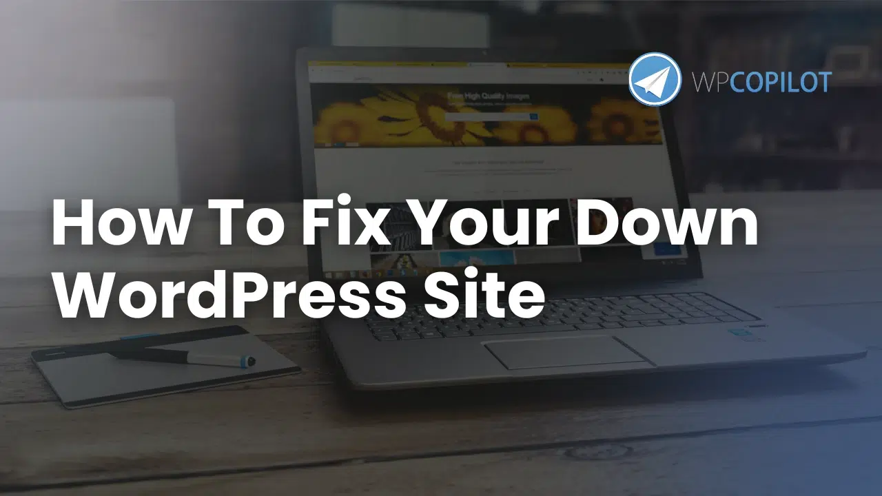 What To Do If Your WordPress Website Is Down (Or Just Looks Really ...