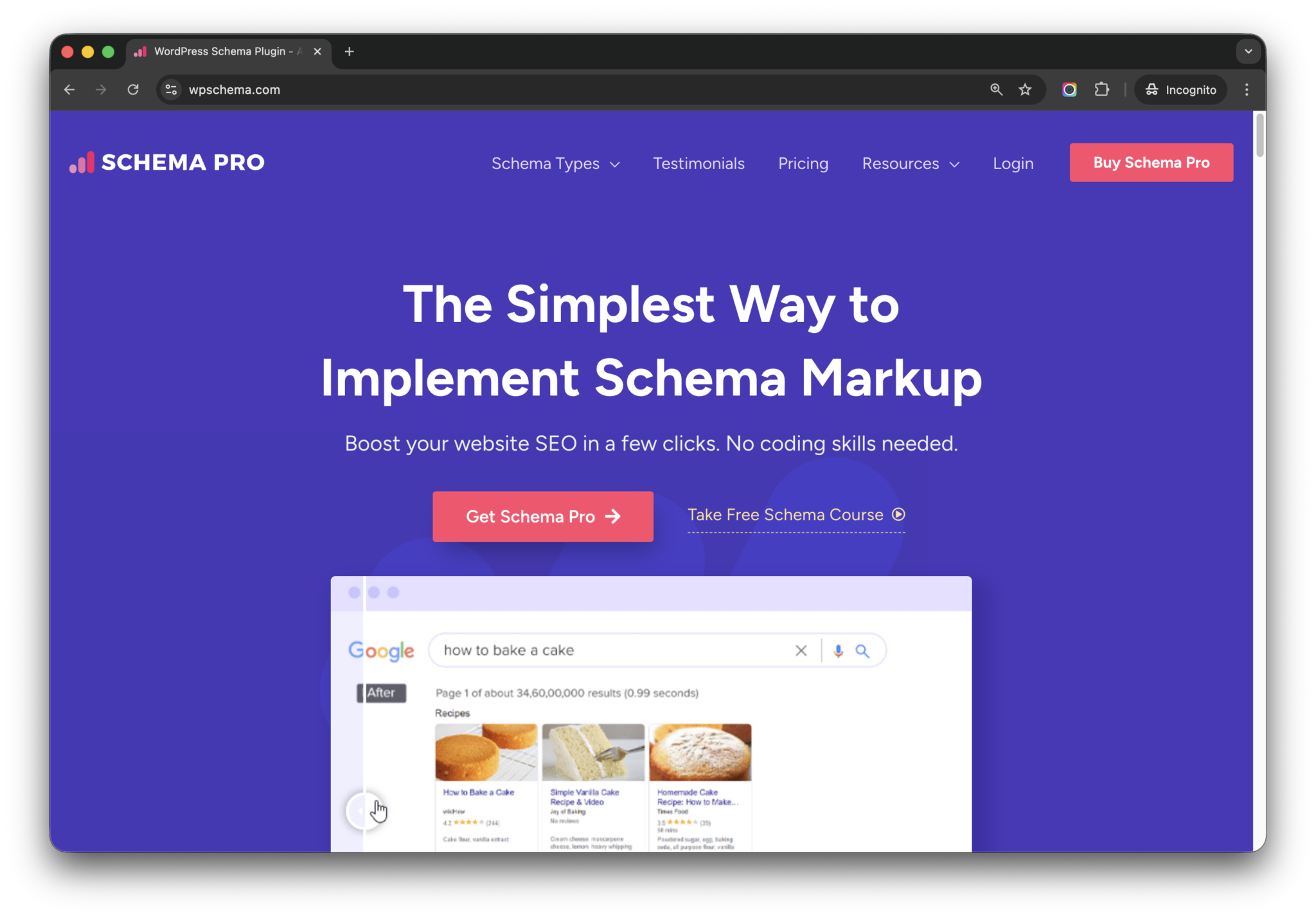 Wpschema.com Homepage - WP Copilot